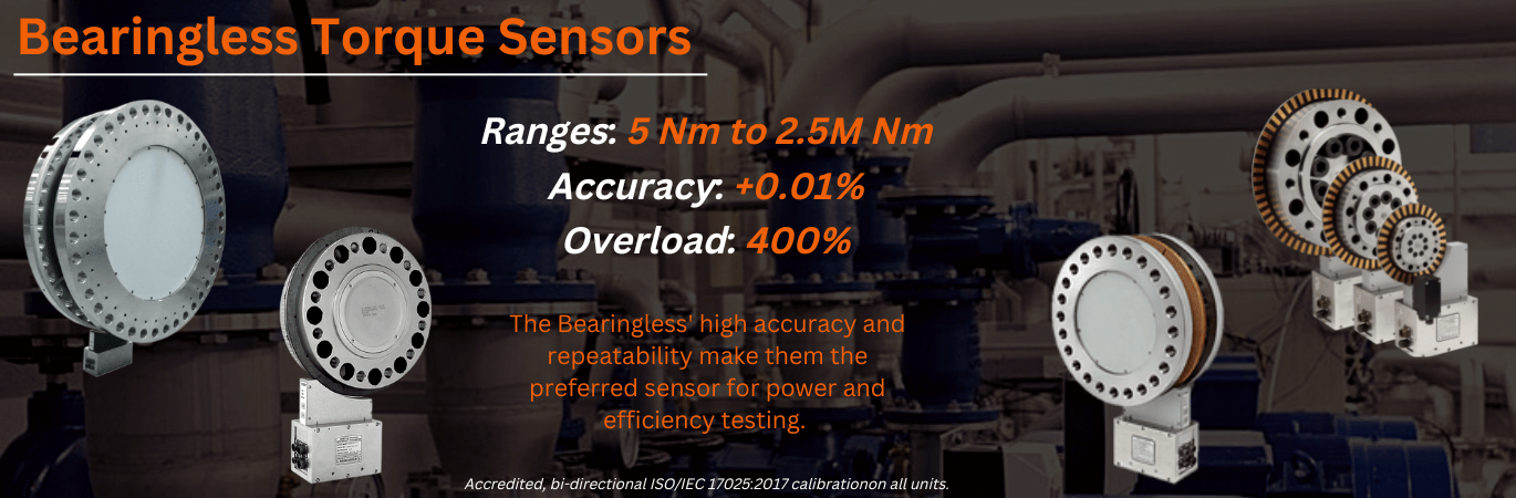 Bearingless Torque Sensors