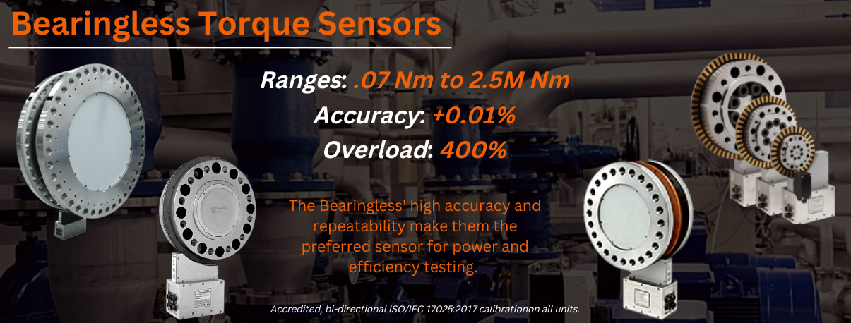 Bearingless Torque Sensors