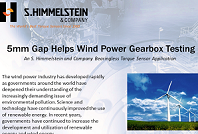 Wind Power Gearbox App Note Image